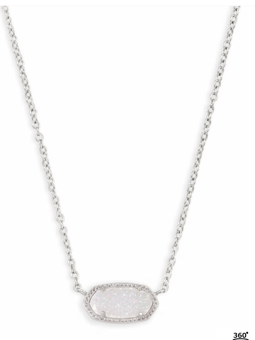Kendra Scott Elisa Silver Pendant Necklace